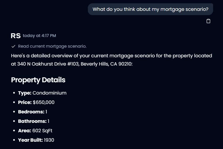 Your Personalized AI Mortgage Advisor